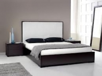 posh_bed_frame_white_brown